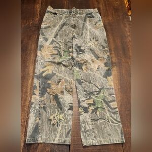 Vintage Field Staff Camo Carpenter Jeans. Size 30/30. Mossy Oak Camo